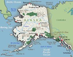 Map of Alaska