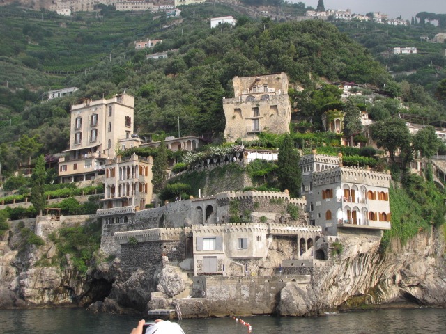 Scenes of the Amalfi Coast from Nancy & Shawn's boat tour from Salerno