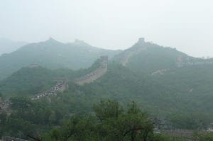 The Great Wall of China in Beijing, China