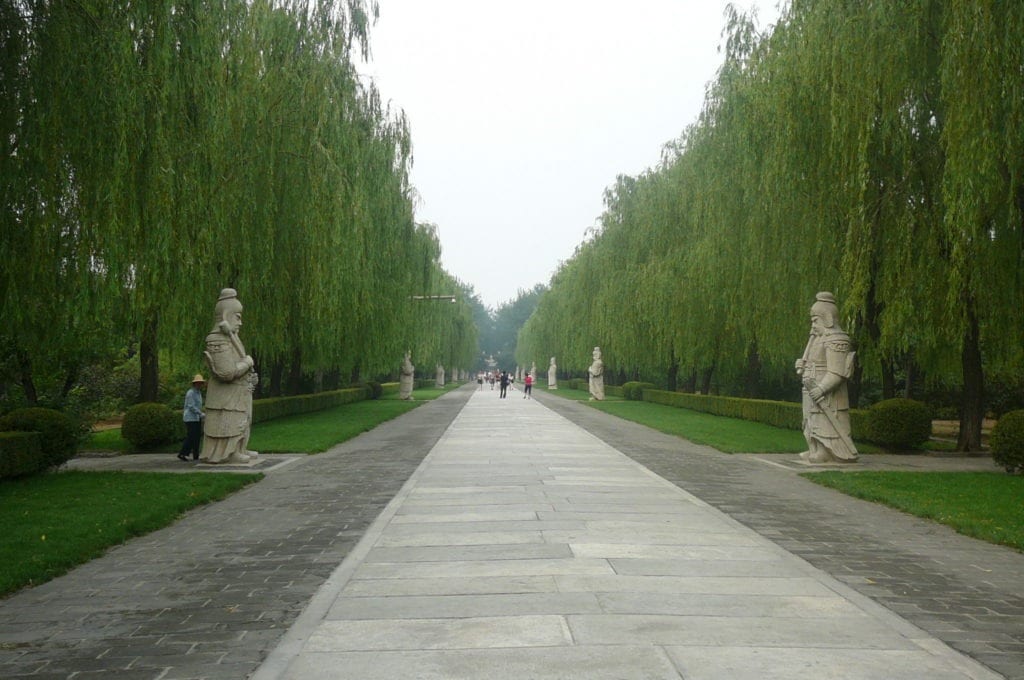 The "Sacred Way" in Beijing, China