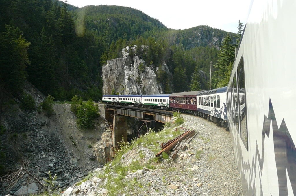 The Whistler Train Ride on the Rocky Mountaineer