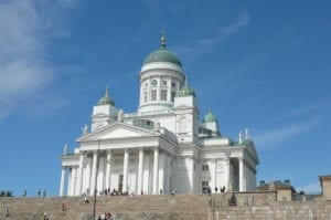 A picture of the Helsinki Cathedral