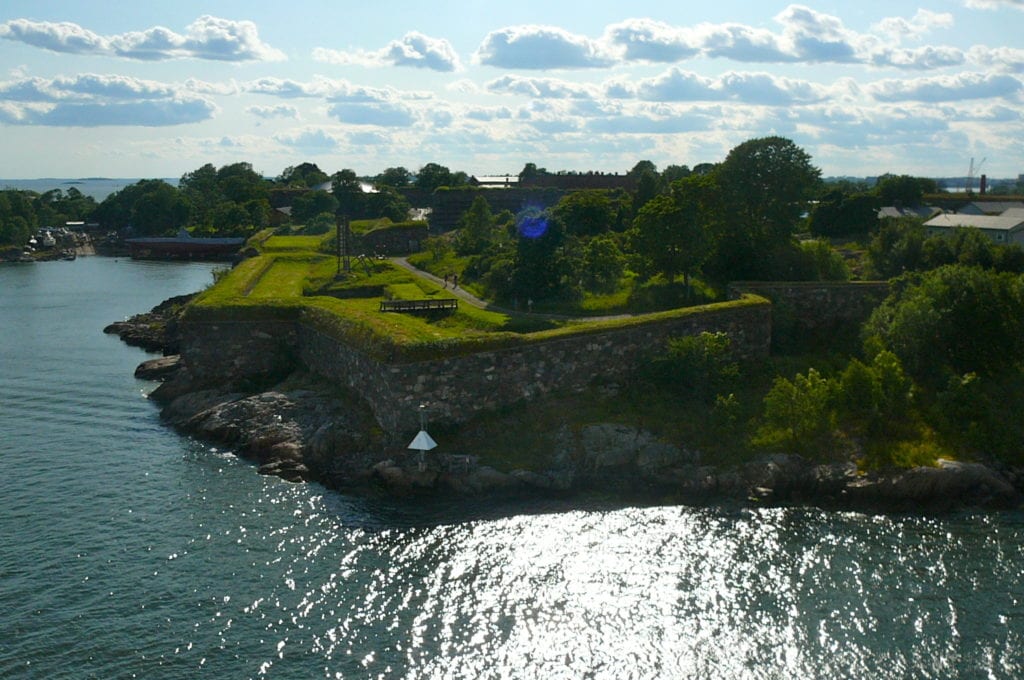 Suomenlinna sea fortress in Helsinki, Finland