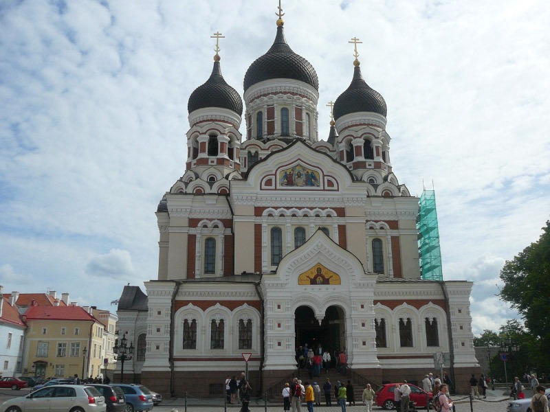 Alexander Nevsky Cathedral in Tallinn, Estonia