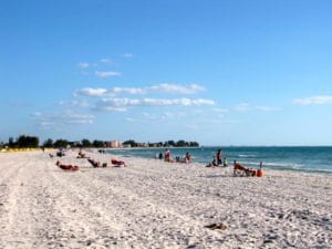 St. Pete's Beach near Tampa, Florida