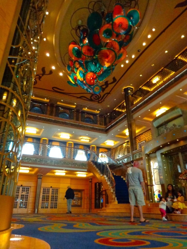 Disney Wonder's Lobby