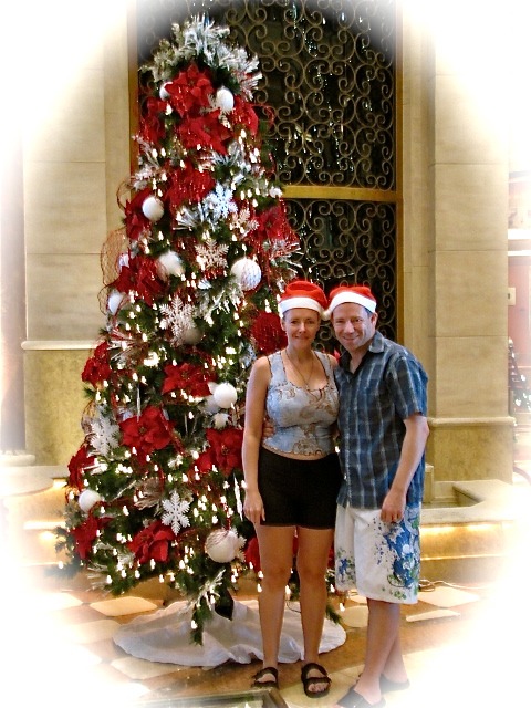 Nancy & Shawn on a Christmas Cruise