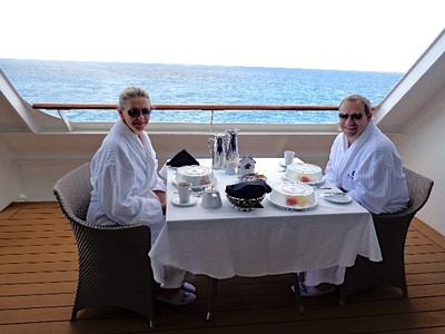 Owner's Suite Balcony on Azamara Quest