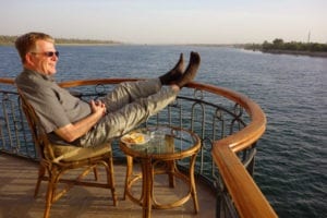 Rick Steves taking a Cruise