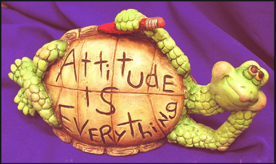 Attitude is everything on a cruise