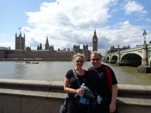 Nancy & Shawn Power in London, England