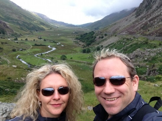 Nancy & Shawn Power, cruise experts in snowdonia national park