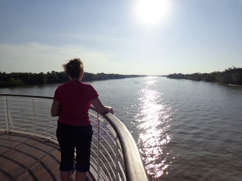 Scenes on the Irrawaddy river as seen during our AMA Waterways River Cruise on the Irrawaddy River in Myanmar