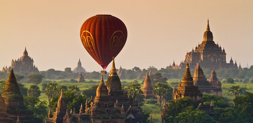Ballons Over Bagan Myanmar Burma