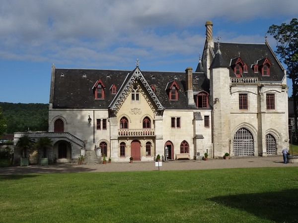 Jumieges Abbey ruins a former Benedictine monastery