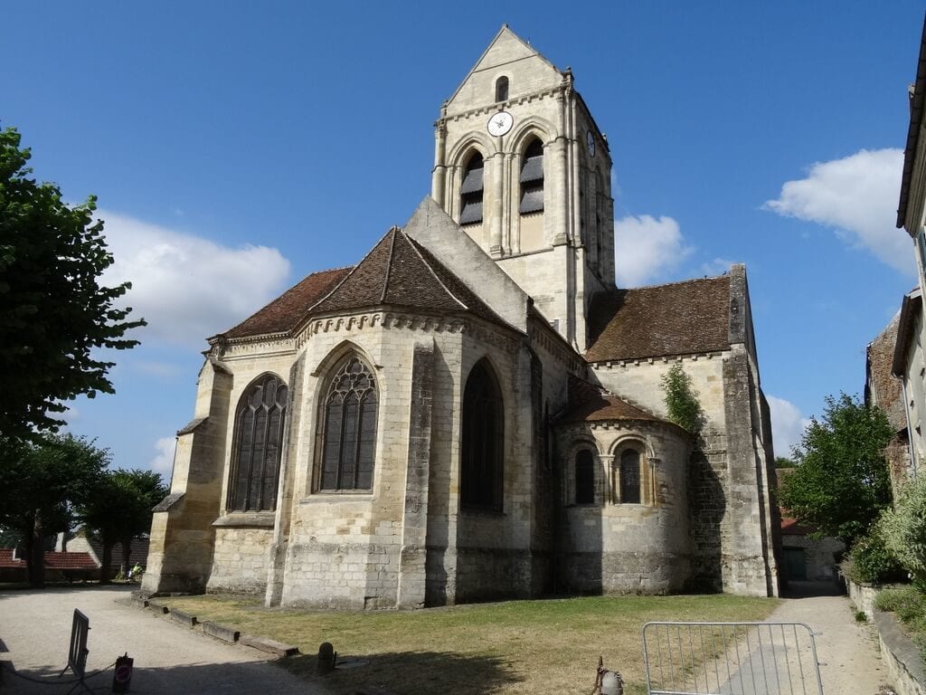 This church is one of the subjects he used when painting