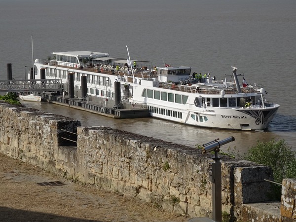 Uniworld River Royale ship in Bordeaux France