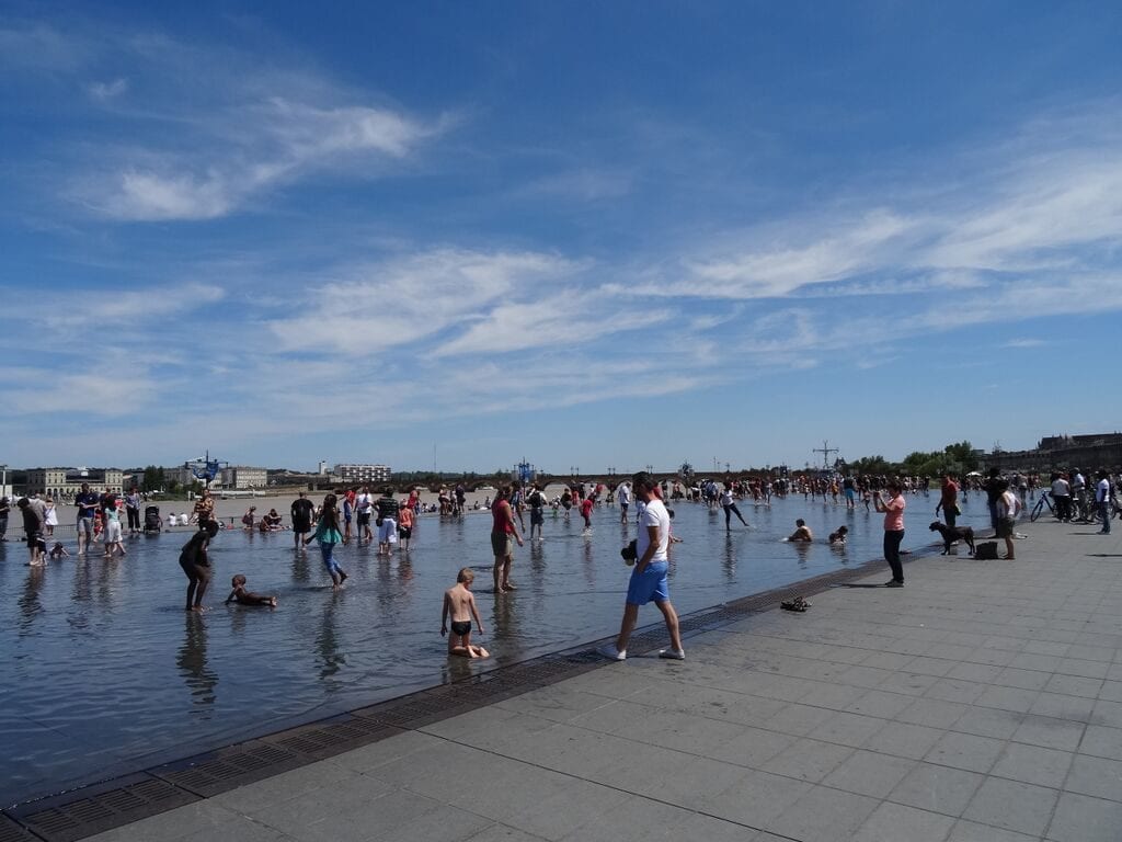 Bordeaux France Pier waterpark