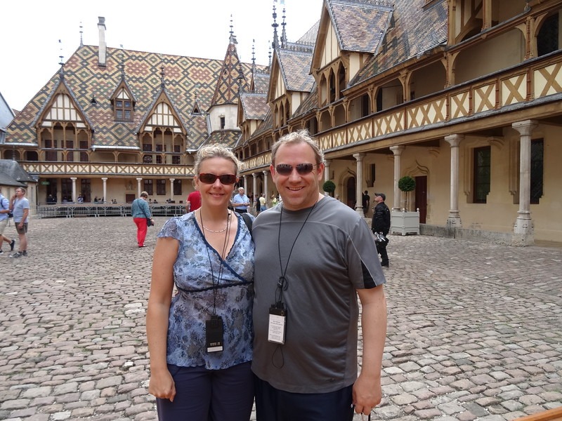 Beaune France hospital tour on our uniworld river cruise