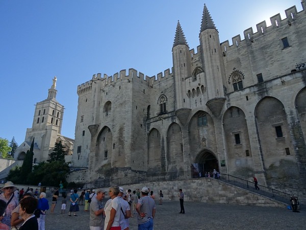 Palace of the Popes Uniworld river cruise in France