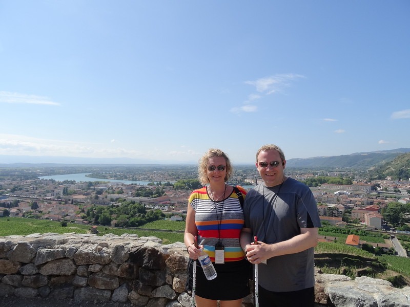 Tournon and Tain l’Hermitage Go active hike with uniworld river cruises
