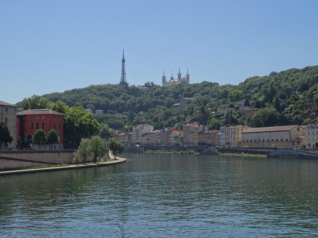 Uniworld river cruise line tour in Lyon France