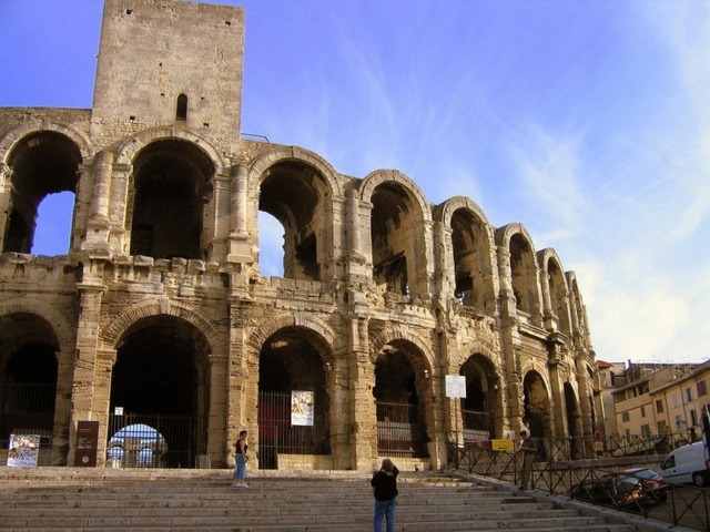 Arles France Amphitheatre Uniworld river cruise tour