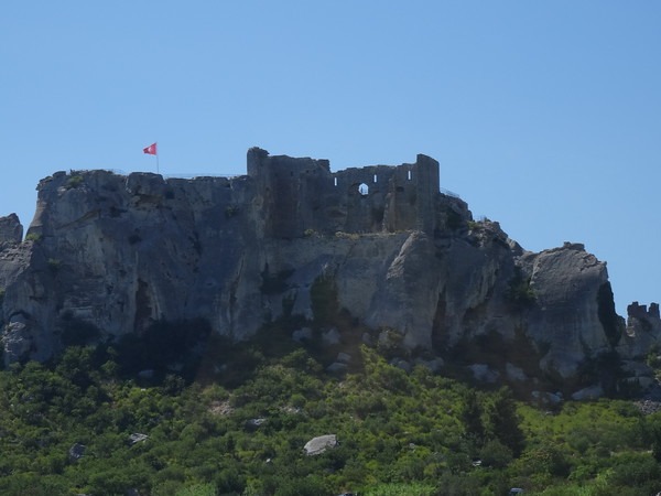 medieval hilltop village of Les Baux-de-Provence Uniworld river cruise tour