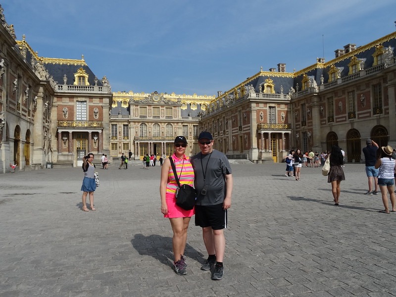Palace of Versailles on a paris river cruise