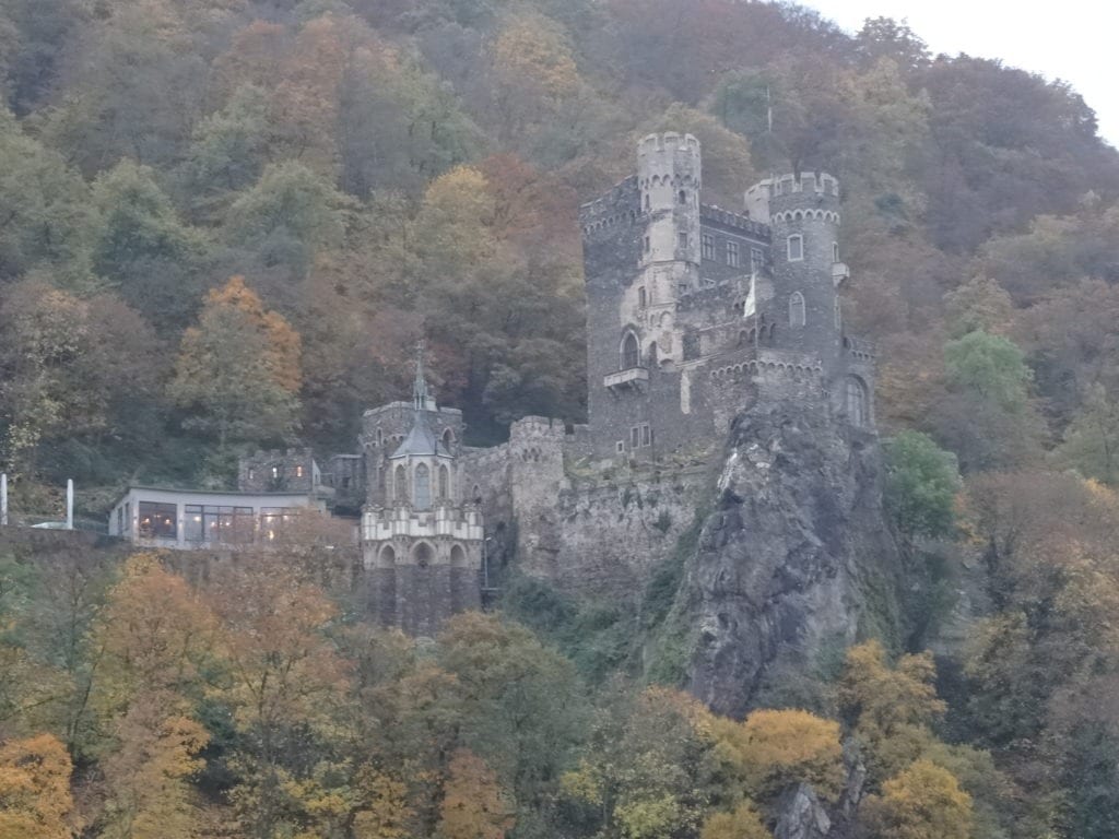 Rhine River Gorge Castle