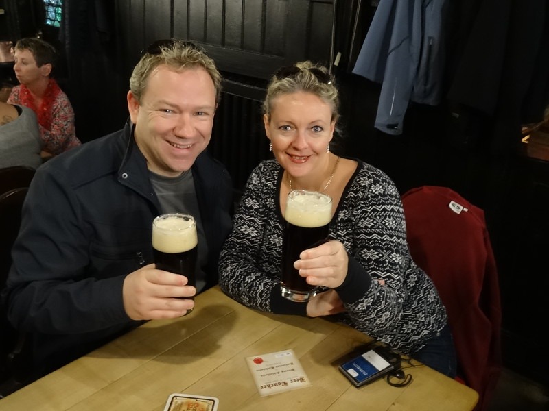 Beer tasting in Bamberg Germany with AMA waterways river cruiseline