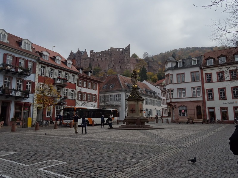 Heidelberg castle ruins tour on a river cruise with ama waterways