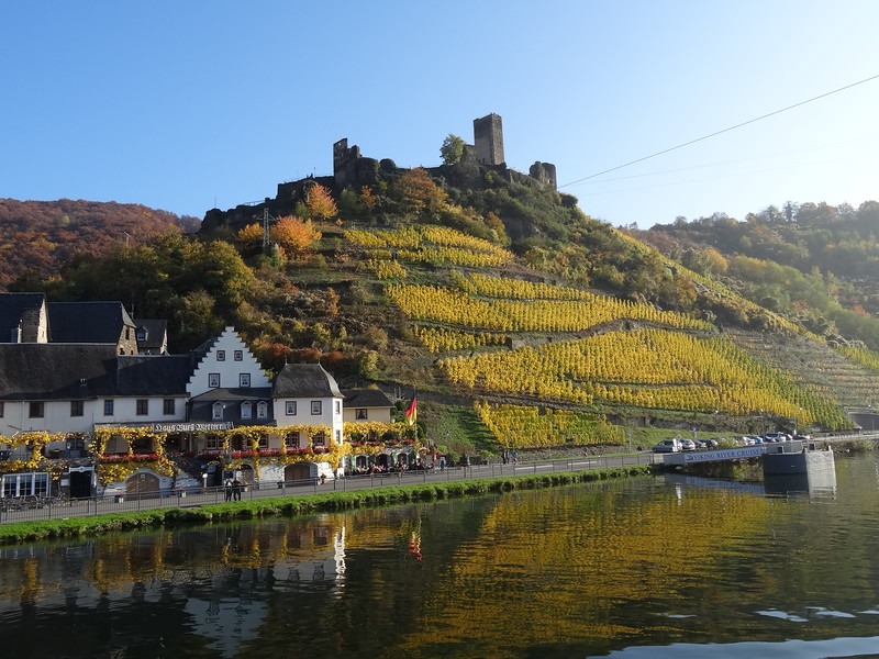 scenic cruising of the Rhine and Moselle on a river cruise