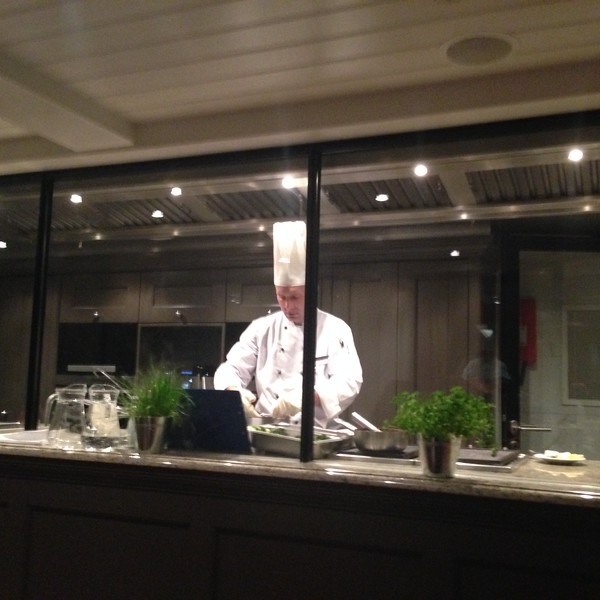 Chefs Table on AmaLyra river cruise ship