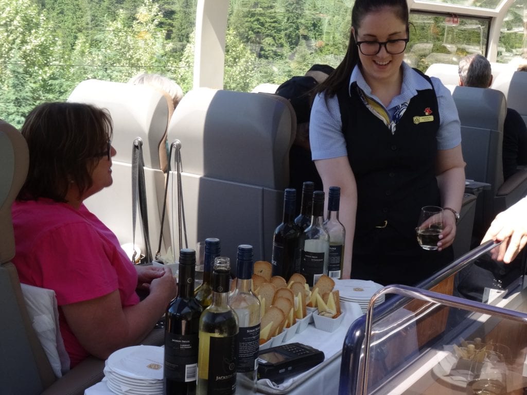 Rocky Mountaineer train ride