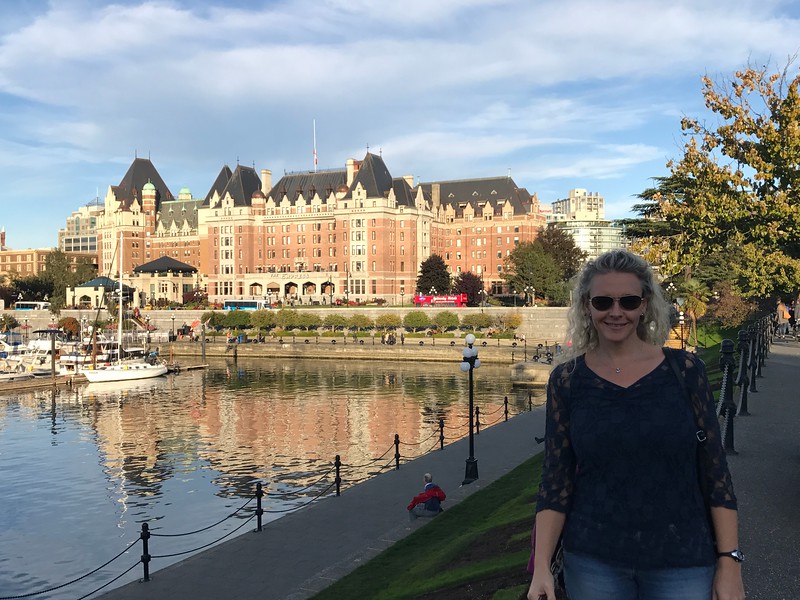 Empress Hotel Victoria on our Tauck Tour