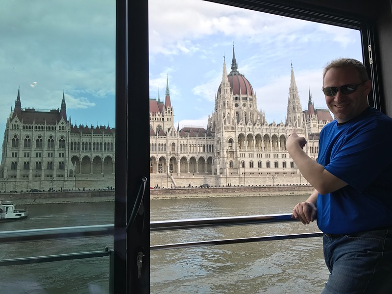  Our review of the Parliment building with Tauck river cruises
