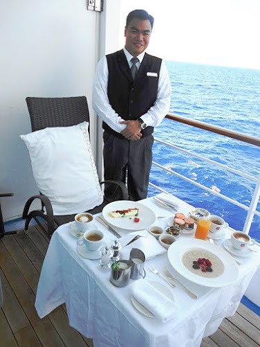 butler service on silversea silver spirit