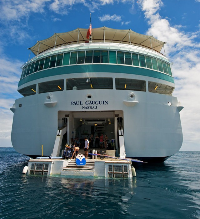 Paul Gauguin Marina water activities