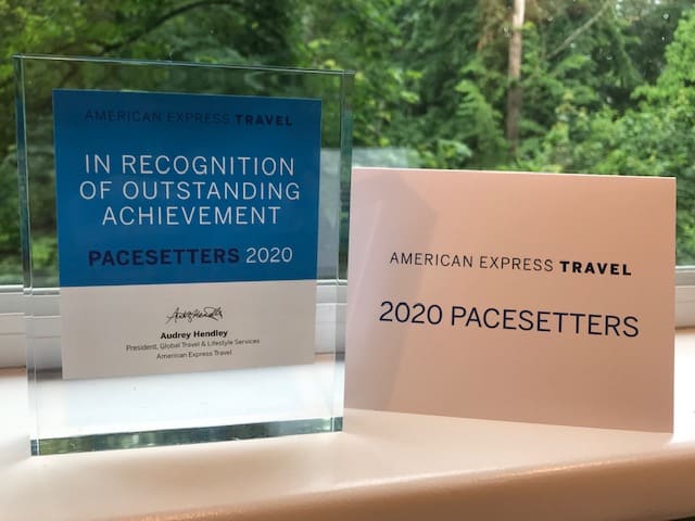 American Express 2020 Pacesetter Award