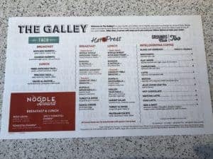 The Galley Menu Onboard Virgin Voyages Scarlet Lady