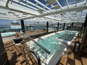 Aquamar Spa Terrace Onboard Oceania Vista