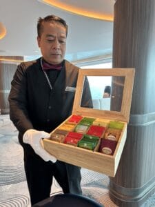 Teatime onboard Oceania Cruises Oceania Vista