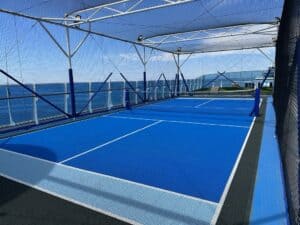 Pickleball Onboard Oceania Vista