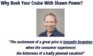 It's best to NEVER book your Cruise direct with a Cruiseline!!