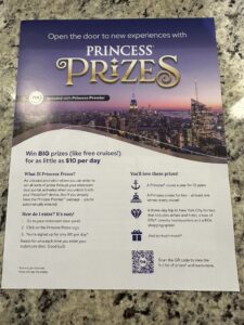 Princess Premier Prizes