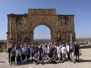 Tauck Land Tour group in Morocco