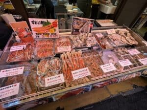 Tsukiji Outer Fish Market in Tokyo