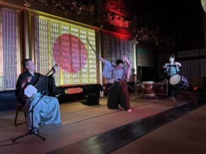 Private Samurai show in Kanazawa, Japan