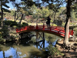 Shukkeien Garden in Hiroshima, Japan